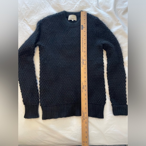 3.1 Phillip Lim Navy Crewneck Sweater Sz S - Picture 2 of 4